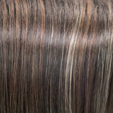 Sky Synthetic Short Hair Chocolate Swirl Closeup