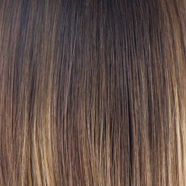 Adeline Synthetic Short Wavy Hair closeup