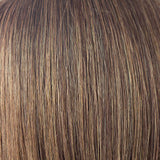 Angelica Synthetic Long Hair Marble Brown closeup