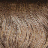 Nolan Synthetic Long Hair Milk Tea closeup