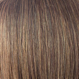 Sky Synthetic Short Hair Marble Brown Closeup